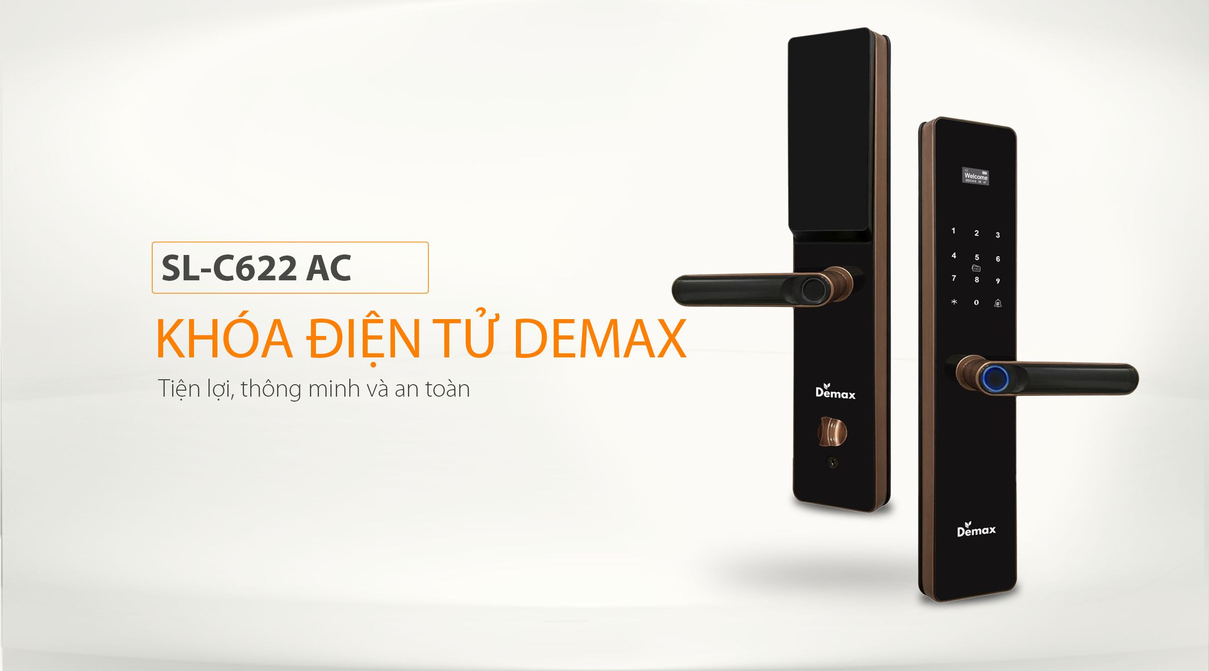 Khóa thông minh Demax EL-C622 AC